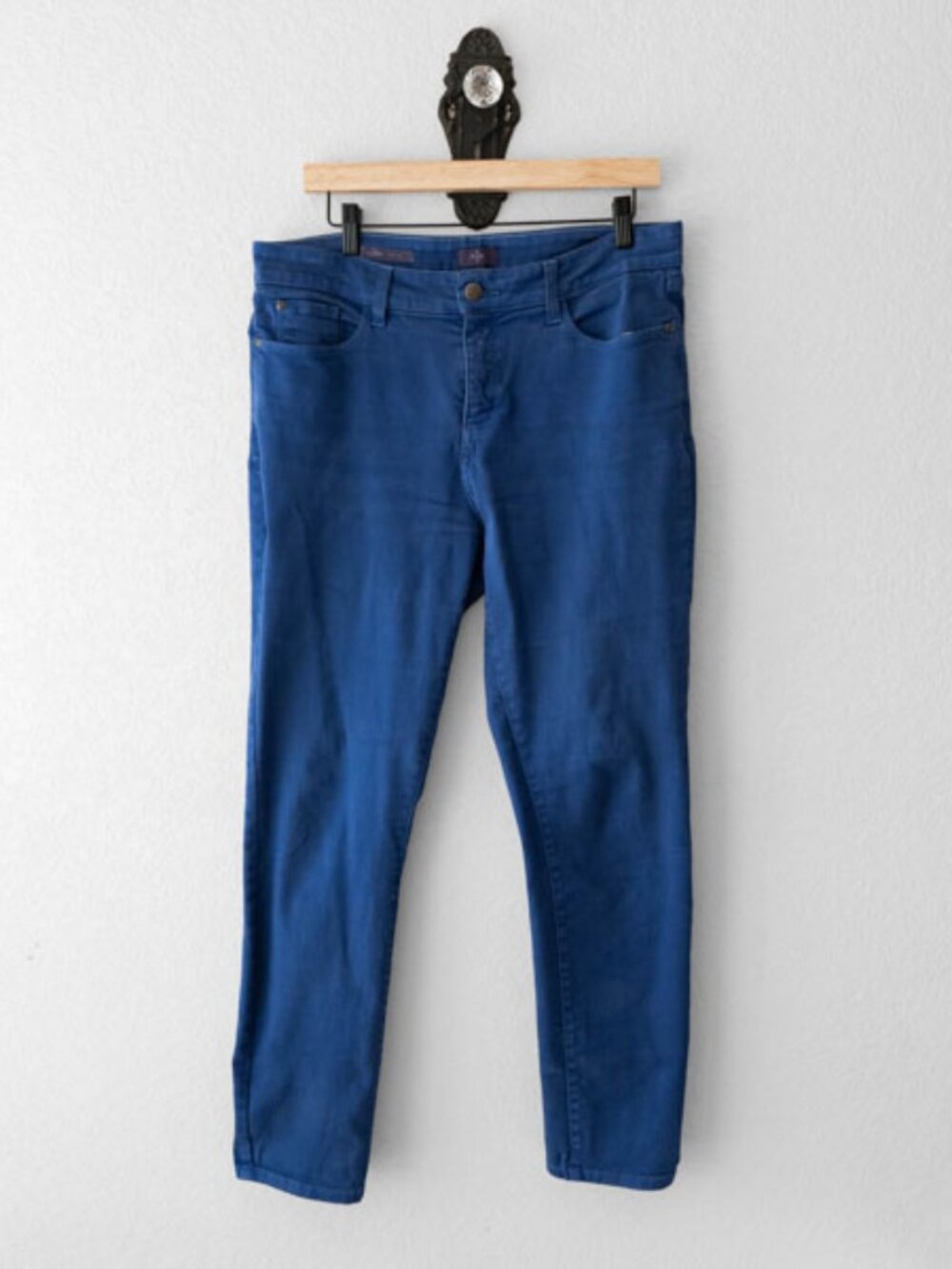 NYDJ Alina Legging Jeans Womens 12 Blue Lift Tuck Technology Skinny Pants